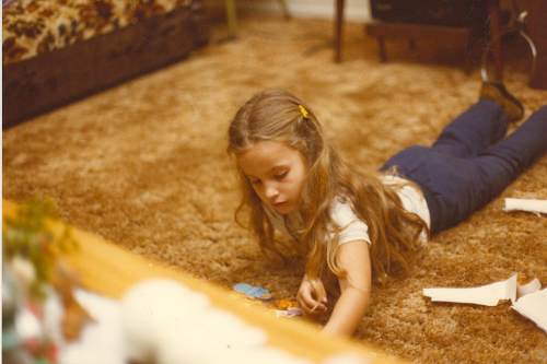 Me visiting my grandparents.